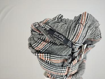 szczerbatek h: Bershka, Spodnie materiałowe damskie, rozmiar S — 4