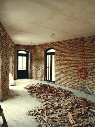 Fasad işləri: Fasad üçün dekorativ kərpic üzləmə xidməti - Klassik və vintaj — 8