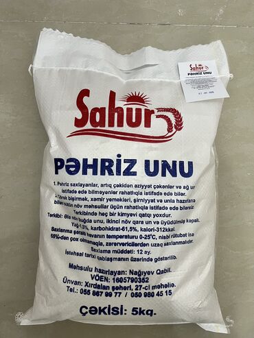 Другие продукты питания: Şəkərli diabetdən, artıq cəkidən və ağ un istifafə edə bilməyənlər