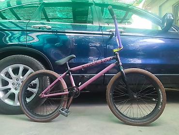 BMX велосипеды: BMX - Рама Kink Launch комплит - Колеса, 2 Покрышки Eclat Fireball — 1