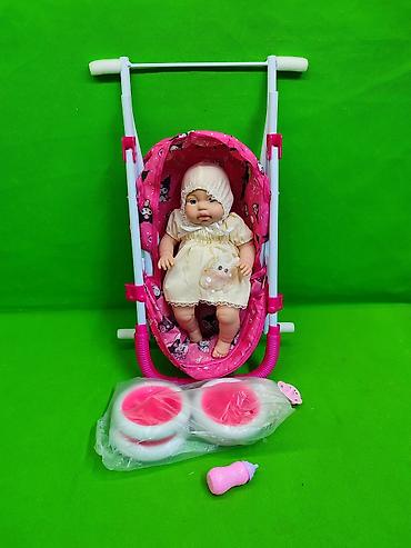 Игрушки: Коляска для кукол и кукла игрушки в комплекте✨ Комплектация товара — 1
