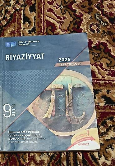 Məhsul: Riyaziyyat 2025 – Test Toplusu (9 illik) Təsvir: - Nəşriyyat