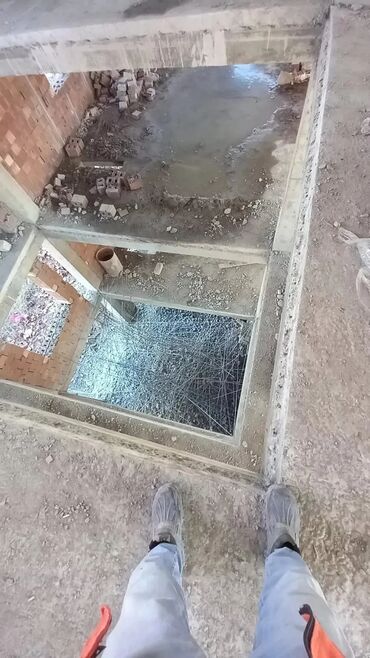 Beton işləri: Beton və daş kəsimi xidməti - Deşmə, kəsim və açılışların — 3