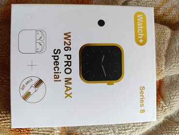телефон сатып алам: Продаю часы W26 Pro max special .Новыене использованные