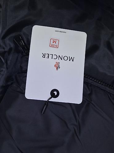 Утепленные жилеты: Пуховая жилетка Moncler, темно‑синяя/черная - Утеплитель: натуральный — 5