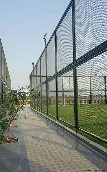 Setkalar: Stadion setkaları İdman meydançaları üçün metal setka çəpər sistemi - — 1
