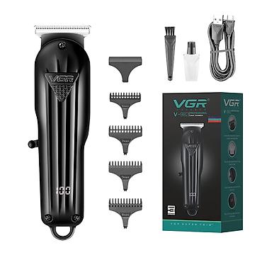 tostur: Trimmer VGR 982 - 6500RPM / 600mAh / 120 Dəqiqə / Cord/Cordles / LED — 10