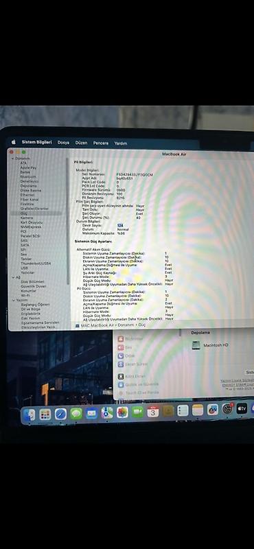apple macbook air m1: MacBook Air M2 • Batareya: 96% • Cycle Count: 124 • Vəziyyət: Yaxşı • — 3