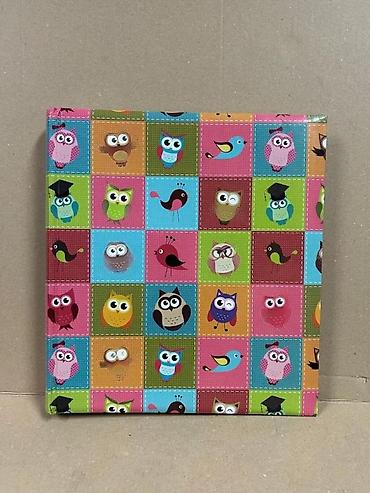 Sličice i albumi za sličice: Foto-album sa šarenim sovama i pticama - Tvrdi povez sa živopisnim — 1