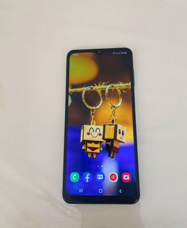 Samsung Galaxy A12, 32 GB, rəng - Bej, Barmaq izi, İki sim kartlı, Face ID