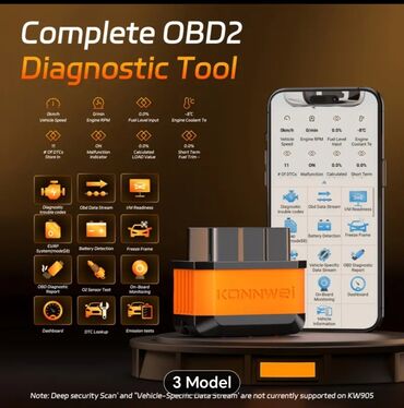 Diaqnostik avtomobil skanerləri: KONNWEI MAXOBD – Bluetooth 5.2 OBDII diaqnostika adapteri - iOS və — 13