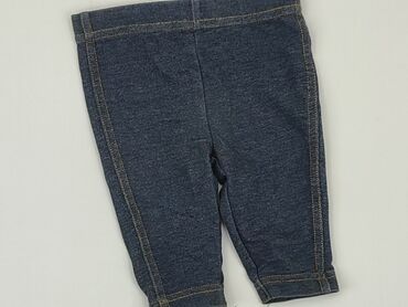 spodnie skórzane bershka: Denim pants, Newborn baby, condition - Very good