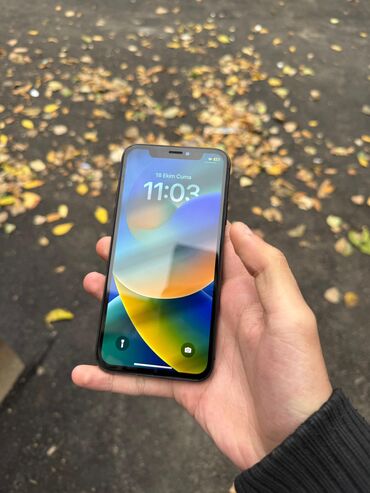 iphone xr satilir: IPhone X, 256 GB, Qara, Face ID