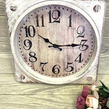 lampe za bebinu sobu: Wall clock, color - White, New