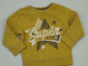 żółty sweterek dla dziewczynki: Bluza, 9-12 m, stan - Dobry