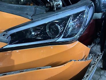 platinum: Комплект передних фар Kia 2017 г., Б/у, Оригинал — 2