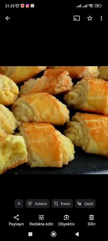 Un: Milli şirniyyatlar – əl işləri - Şəkərbura: Xəmir üzərində incə — 15