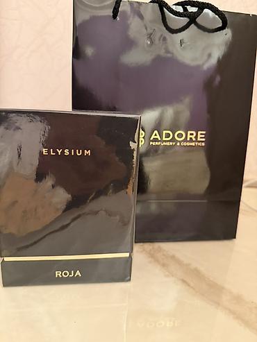 adore etir: Məhsul: Roja Parfums – Elysium (kişilər üçün ətir) Təsvir: - Brend — 1