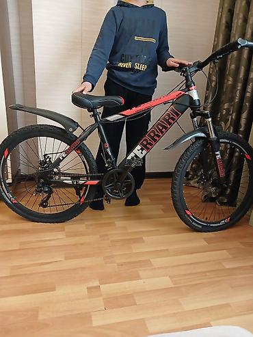 İdman velosipedləri: Ferrari brendli dağ velosipedi - Güclü alüminium tipli çərçivə, idman — 3