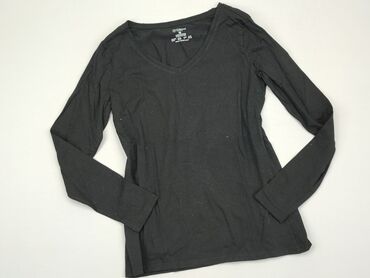 czarne bluzki damskie z długim rękawem: Блуза жіноча, Primark, M, стан - Хороший