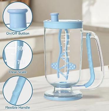 Аксессуары для кухни: Xəmiri Qarışdırıb Paylayıcı Dispenser - 2-si 1-də dizayn: eyni qabda — 3