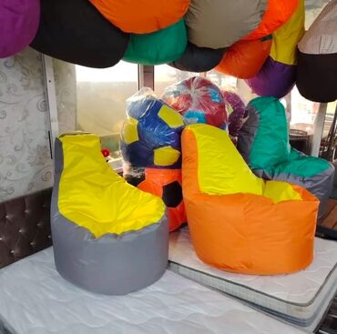 Pufiklər: Yeni, Pufik-kreslo, Parça, Kredit yoxdur, Çatdırılma yoxdur — 10