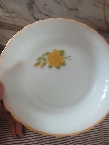 yolka senliyi: Boşqablar, 1 əd, rəng - Ağ, Keramika — 1