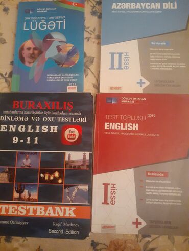 orfoqrafiya lüğəti: Hamı bir yerdə 6 azn, orfoqrafiya lüqəti, inglis və azərbaycan test