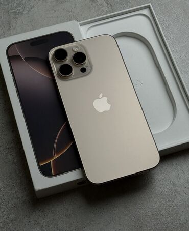 купить cubot max 5: IPhone 16 Pro Max, Новый, 256 ГБ, Desert Titanium, 100 %