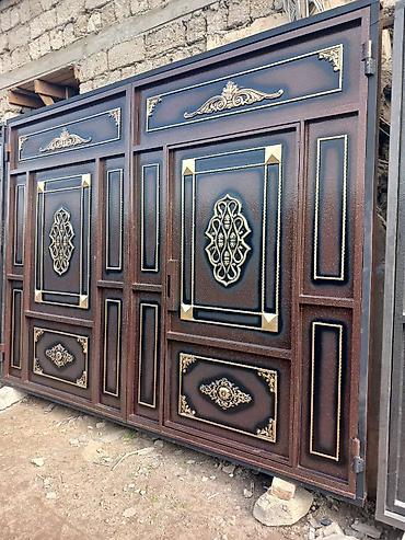 həyət qapları: 650manatdan bawlayan qiymetlerle istenilen olcude sifariw qebul olunur — 4