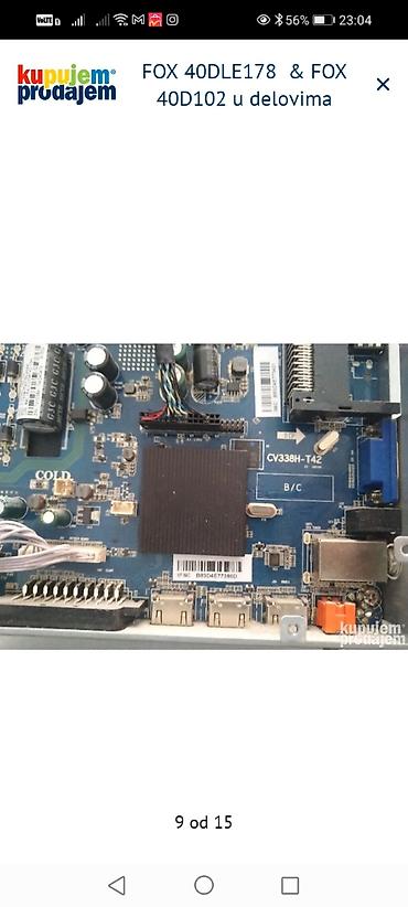 Aksesoari za TV i video: FOX 40DLE178 i FOX 40D102 – delovi za televizore (40") Dostupne — 10