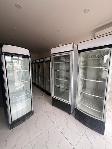 Soyuducu avadanlığı: - Şüşə vitrinli, tək qapılı kommersiya soyuducuları - Həcmlər: 50 — 1