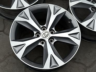 work r18: Литые Диски R 18 Lexus, Комплект, отверстий - 5, Б/у — 5