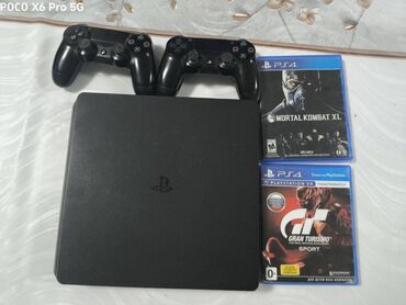 samsung s10 цена в баку: Sony playstation 4 slim 500GB. Evde isledilib, ela veziyyetdedir, hec