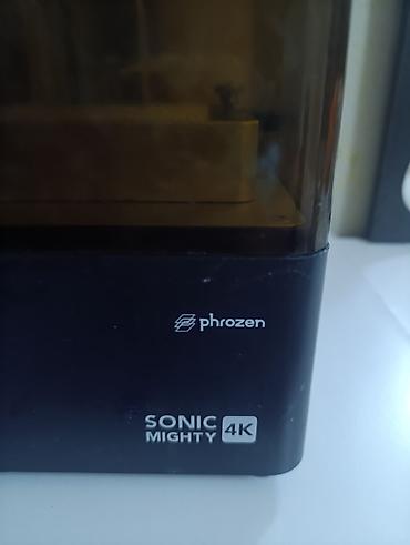 su aparat: Phrozen Sonic Mighty 4K – qatran (resin) texnologiyalı 3D printer — 4