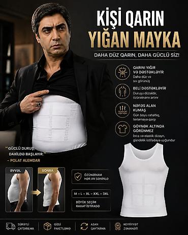 mega essentials istifade qaydasi: Kişi Qarın Yığan Mayka – Daha düz qarın, daha güclü siz! Məhsulun — 1