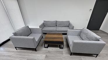 Ofis mebeli: Mebel dəsti – ofis üçün modern “loft” üslubu Tərkib: - Geniş direktor — 4