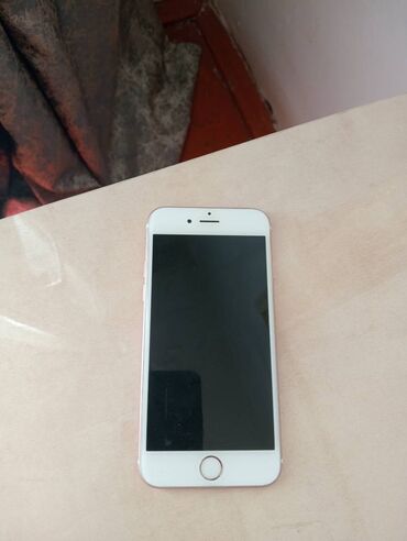 iphone barter var: IPhone 6s, 64 GB, Ağ, Zəmanət, Barmaq izi