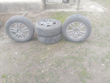 70 сом: Дөңгөлөктөр монтажда R 15, Жай, Колдонулган, Комплект, Куйма, тешиктери - 5 — 1