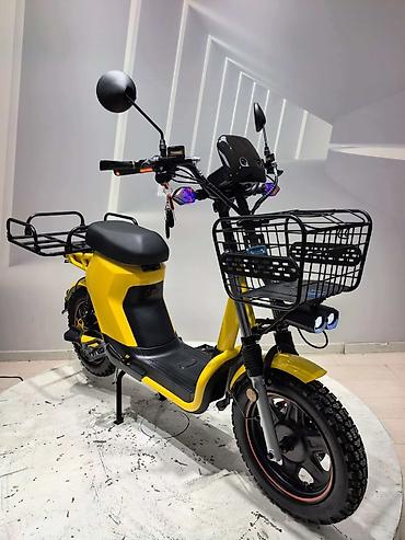 zuumav: Электроскутер ZippyBike (жёлтый) — городской электробайк с — 4