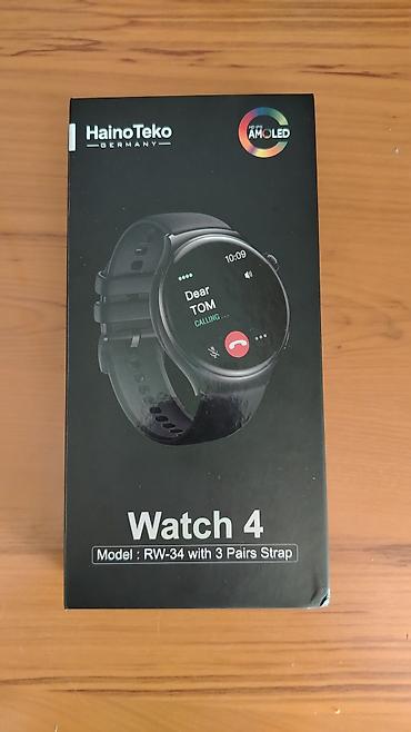 Aksesuarlar: Yeni, Smart saat, Sensor ekran, rəng - Qara — 5