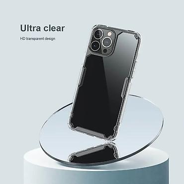 Maske i futrole za telefone: Maska Nillkin Nature Pro za iPhone 14 Pro 6.1 plava. Uz brzu dostavu i — 7