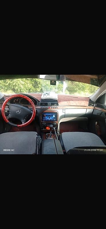 Mercedes-Benz S-Class: 2001 г., 3.2 л, Автомат, Бензин, Седан