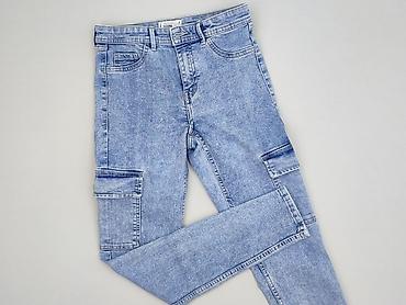 jeansy cargo: Denim, Jeansy damskie, rozmiar S — 1