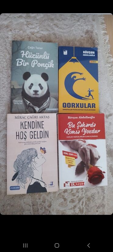 Kitablar, jurnallar, CD, DVD: Hər 1i 5manat