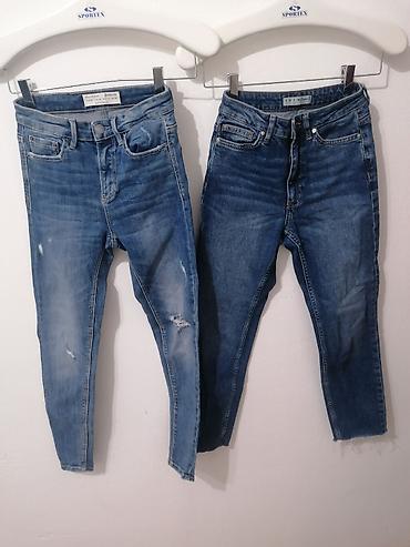 jakne reserved: 5 farmerki lot, 3 zara i 1 denim xxs i stradivarius xs34 al odg xxs — 7