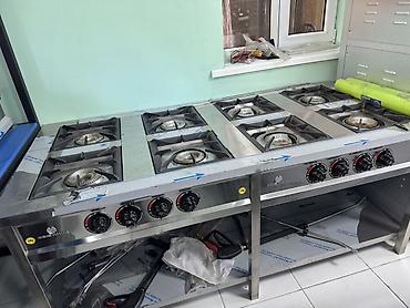 промышленные печки: Промышленная газовая плита на 8 конфорок - Форм‑фактор — 1