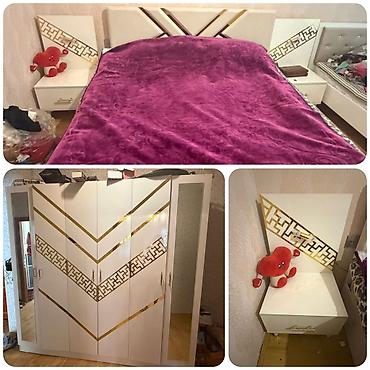 продать мебель бу: ✔️500 man(Nərimanov). Yataq dəsti. Termosu var.Matras və baza var — 1