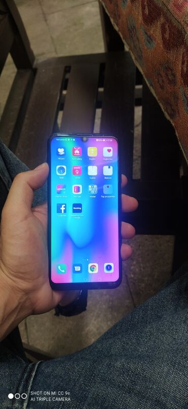 fly 2017 телефон: Honor 10 Lite, 64 GB, rəng - Qara, Barmaq izi