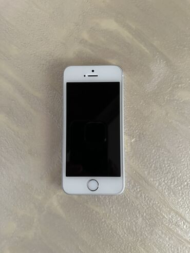 телефон fly 5 0: IPhone SE, Серебристый, Отпечаток пальца